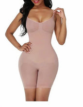 Carregar imagem no visualizador da galeria, body modelador, 	body bermuda bege, body modelador com bojo,